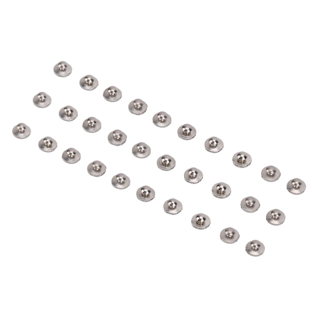 30pcs Dental Orthodontic Bondable Stainless Steel High Adhesive Strength Dental Care Buccal Tube