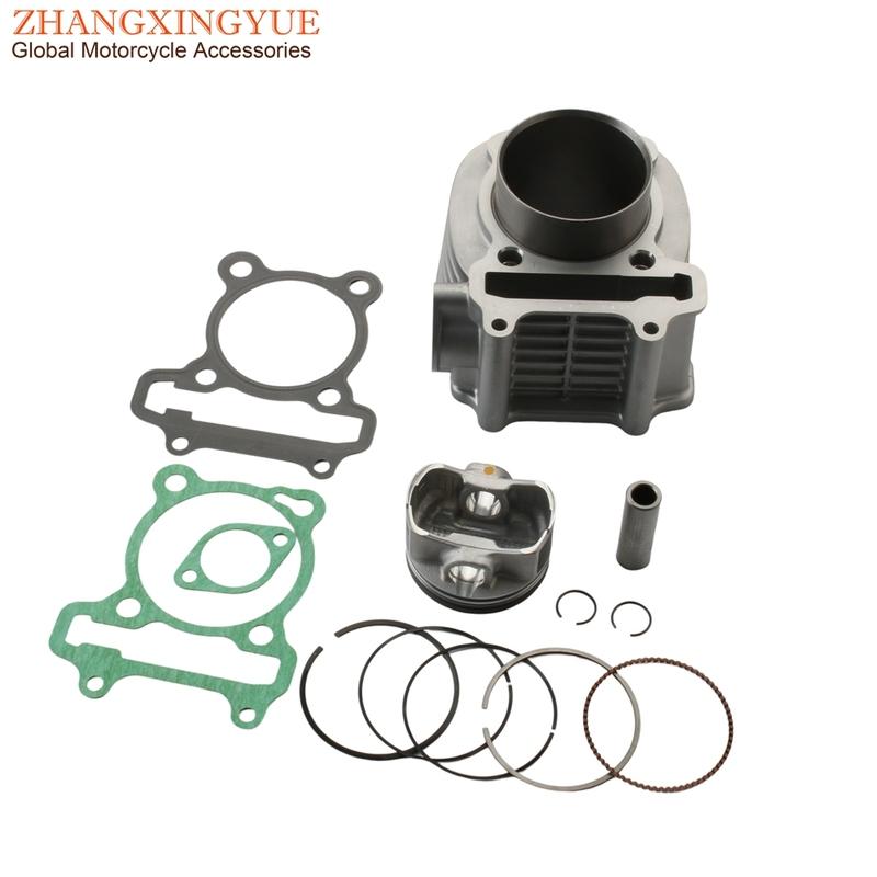 Scooter 62.5mm Big Bore Cylinder Kit For SYM Symphony Sr125 Orbit 125 Jet 4 GR Arab XS 125cc Upgrade 200cc 4 Stroke