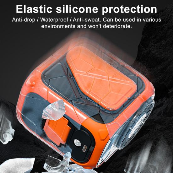 Portable Waist Fan Digital Display 100 Speeds Strong Airflow Low