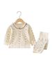 Infant Autumn Baby Clothes - Pure Cotton Two-Piece Set with High-Waisted Belly Protection for Girls