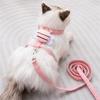 Little Bee Cat Dog Traction Rope Adjustable Double Layer Pet Safety Rope Pet Outdoor Walking Towing Rope Pet Products