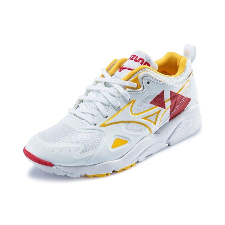 Mizuno Sky Medal Shape of Time Uomo Sneakers Bianco Cinese-Rosso Giallo D1GA200962