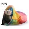 Hamster Sleeping Bag Soft Fleece Winter Warm Hideout Nest Guinea Pig Snuggle Sack Small Animals Cozy Cave for Rabbit Chinchillas Rat Squirrel Hedgehog