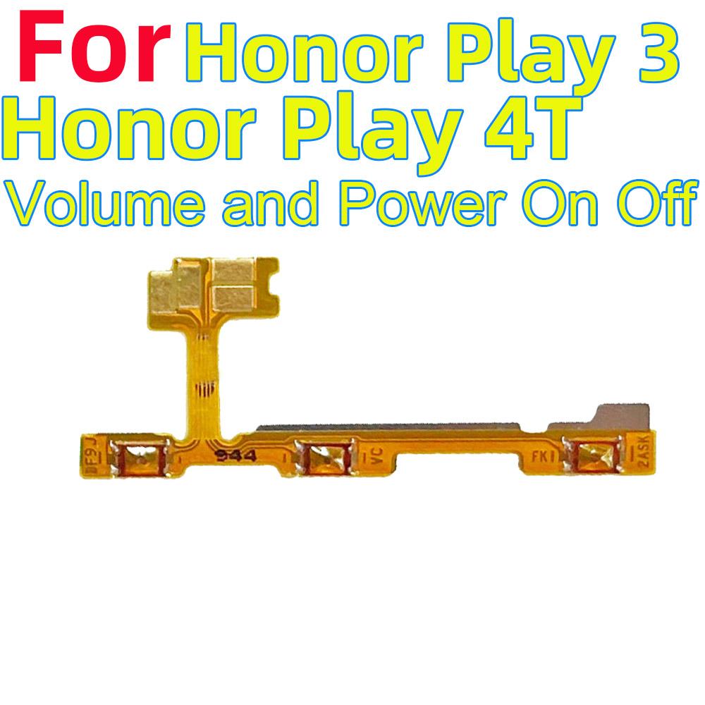 Power ON OFF Mute Switch Control Key Volume Button Flex Cable for Huawei Honor Play 3 / Play 4T Power On Off Volume Power Volume