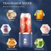 Mini Blender for Milkshakes and Smoothies, USB Rechargeable 6-Blade Fruit Juice Cup, Portable Mixer for Kitchen, Travel, Outdoor and Sports