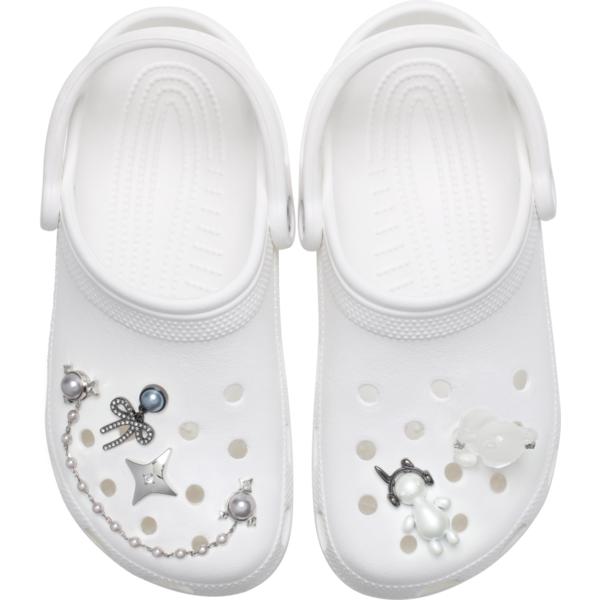 Crocs Cute Punk Silver Gibbets 5 Set