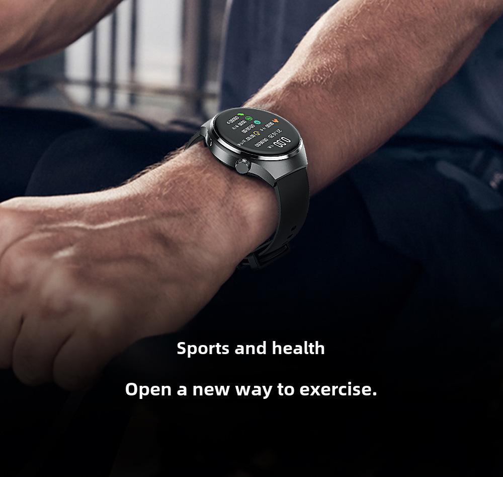 Gt4PRO Waterproof Smartwatch with Bluetooth Calling & Voice Assistant