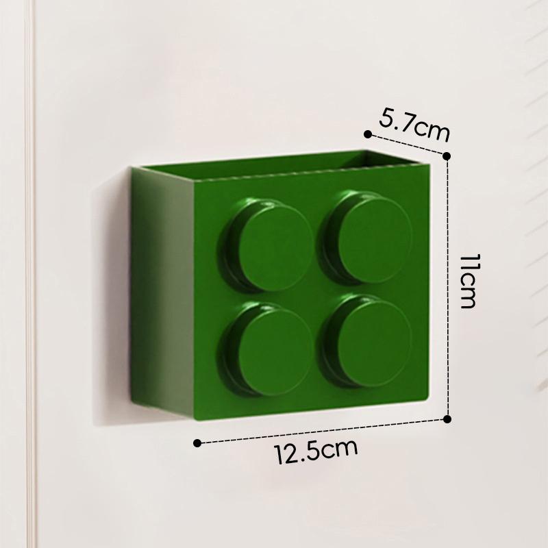

Конструктор Магнитный контейнер для холодильника Бытовой пластиковый контейнер для хранения кухонной пленки Магнит Полка для хранения у входной двери