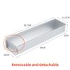 Tiramisu Cake Mold and Cake Shovel Aluminum Alloy Removable Non-Stick DIY Cake Mousse Muffin Pan for Home Baking Enthusiasts