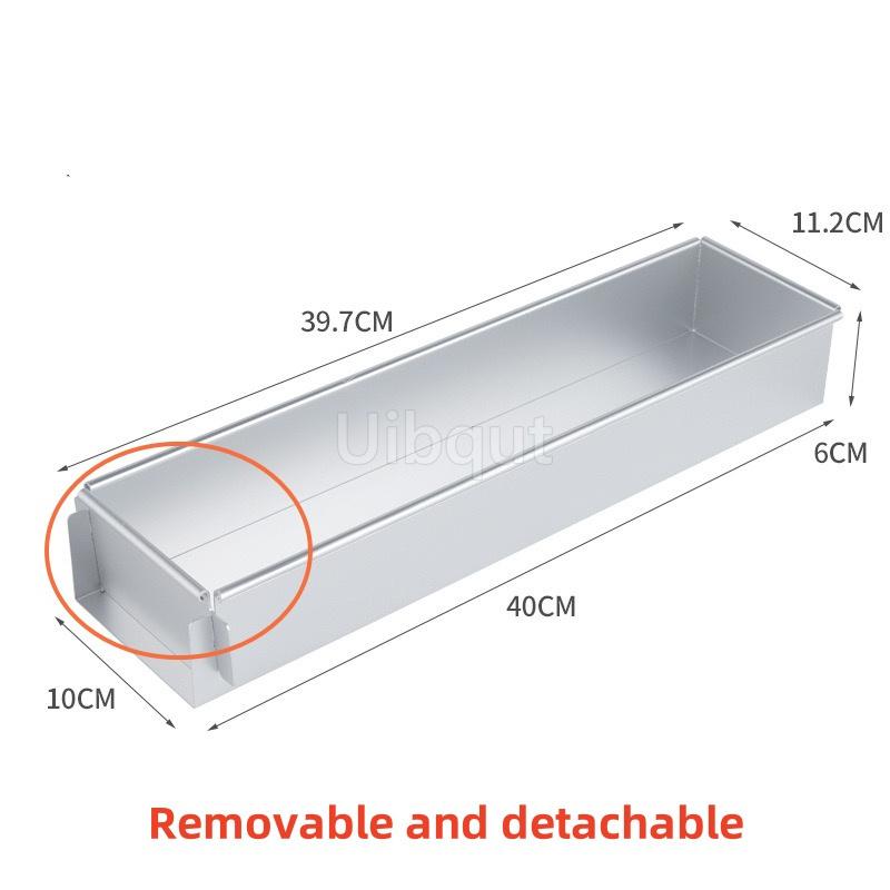 Tiramisu Cake Mold and Cake Shovel Aluminum Alloy Removable Non-Stick DIY Cake Mousse Muffin Pan for Home Baking Enthusiasts