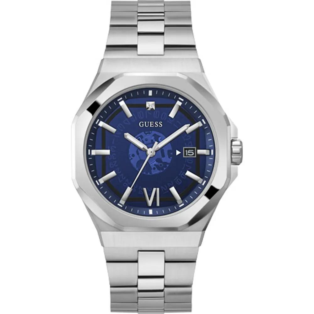 GUESS Dress Blue Stainless Steel Gents Quartz GW0573G1 синий
