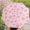 Cartoon Pattern Portable Folding Umbrella Fully Automatic Dual Use Umbrella  Outdoor Activities