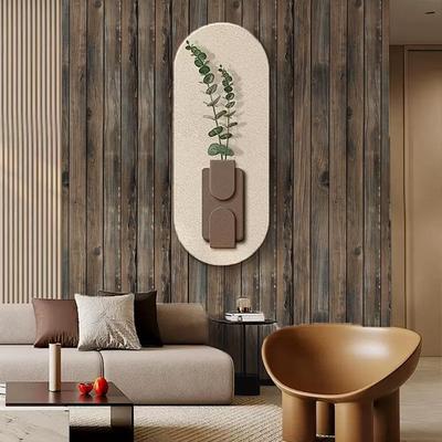 American Wood Grain PVC Moisture-Proof Self-Adhesive Wallpaper for Bedroom & Living Areas