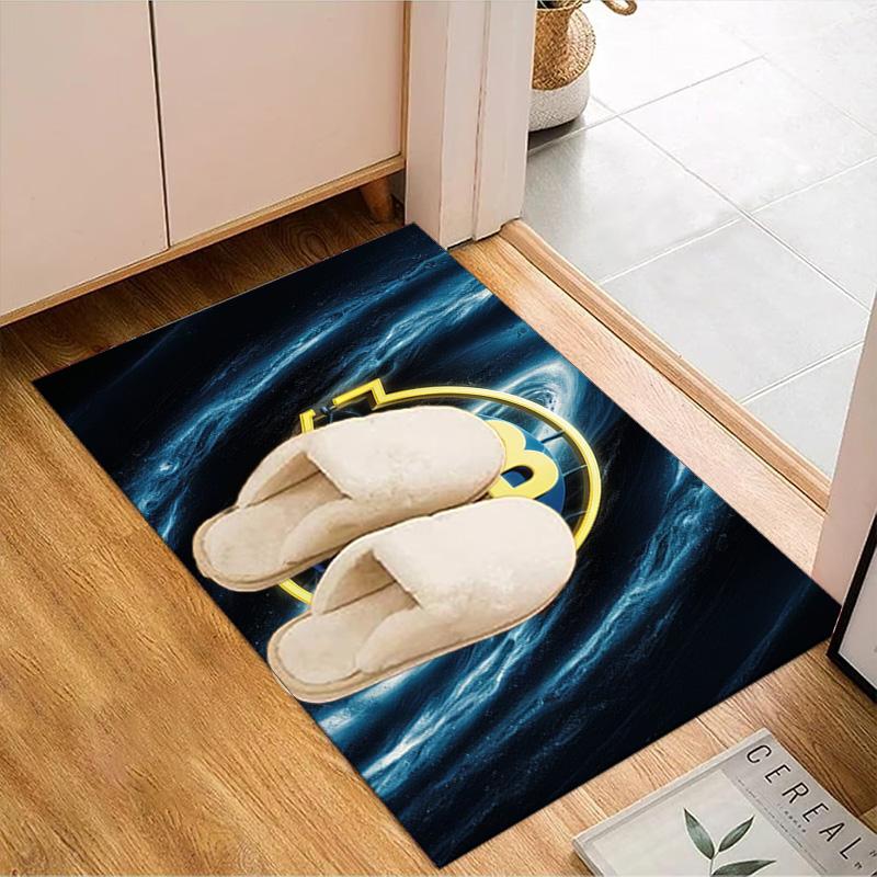 Borussia Dortmund Teppich Spiel Teppich, Fußmatte für Schlafzimmer Wohnzimmer Eingangsbereich Teppich, Heimdeko Idee Geschenk für Weihnachten Geburtstag
