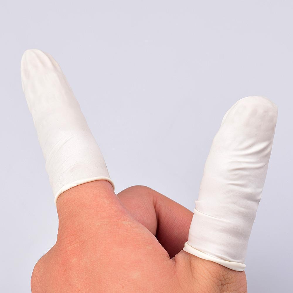 Disposable Latex Finger Cots for Microblading and Makeup Application