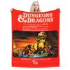 Soft Warm Blankets Children Airplane Travel DND D&D Dragon Throw Blanket For Couch Chair Sofa Bed Street Trend Sofa Bed Cover