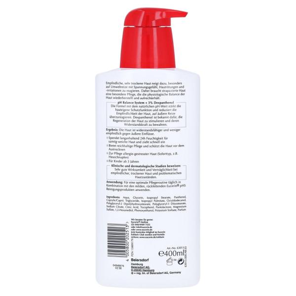Eucerin pH5 Lotion F Sensitive 400ml