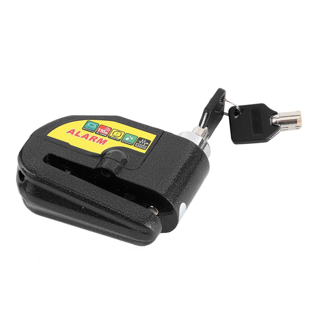 Wheel Disc Brake Lock AntiTheft Security Alarm Universal Motorcycle Scooter Accessory