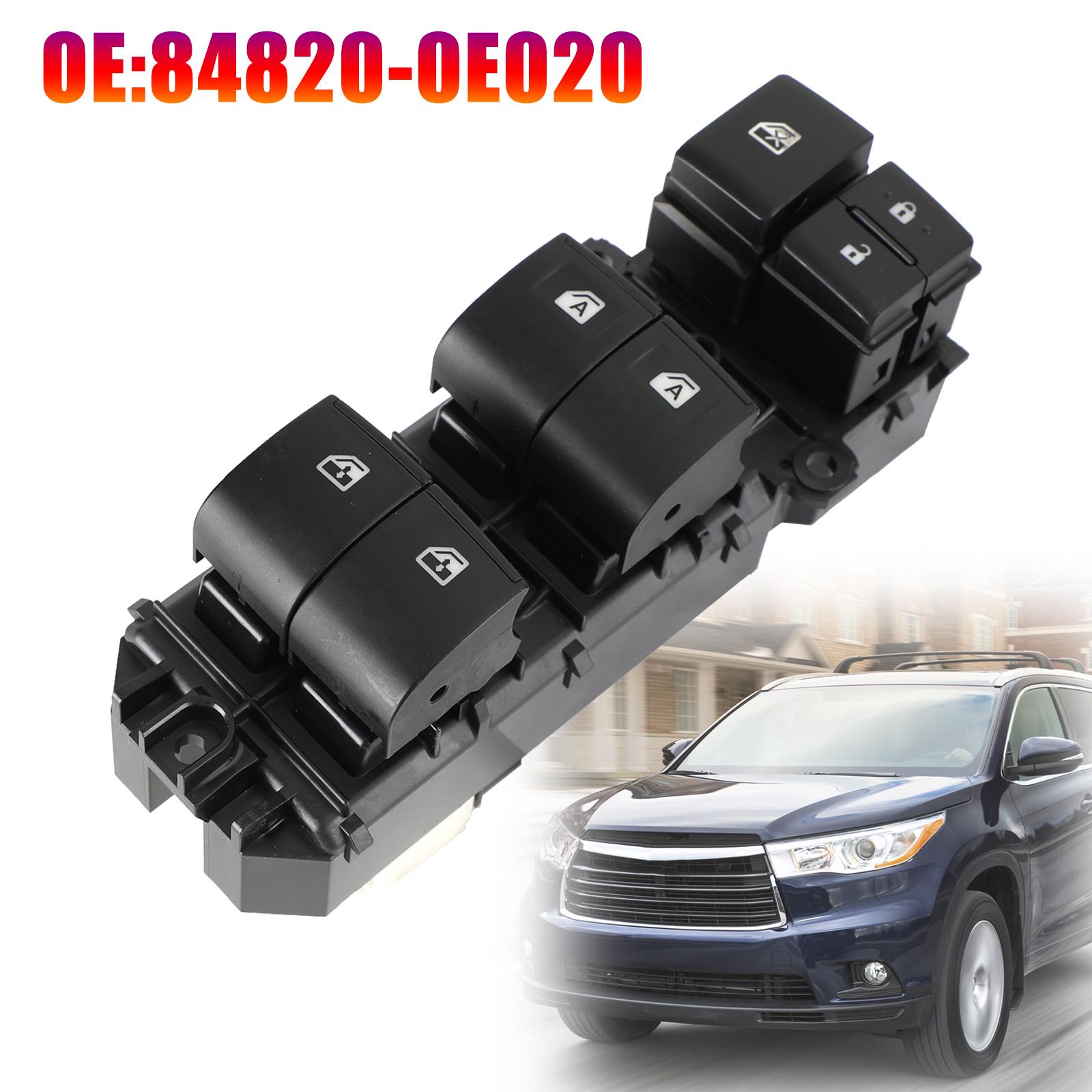 

Driver Side Master Power Window Switch for Toyota Tacoma 2016-2021 84820-0E020