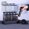 Havmore Wooden Holder 12 Testing Tubes Single Dose Coffee Bean Glass Container Wooden Stand Coffee Beans Storage Tubes 3