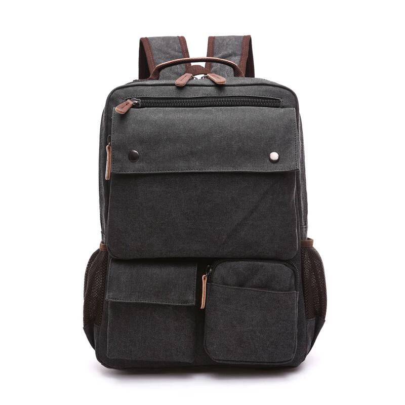 Men s Fashion Canvas Backpack