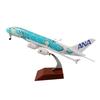 1/400 20cm Air Japan ANA Airlines Airplane Model Toy Green Cartoon Sea Turtle Airbus 380 A380 Airways Metal Alloy Diecast Airplane