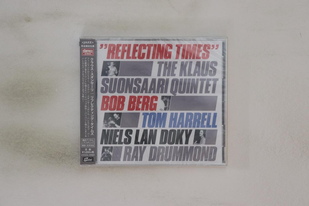 

CD KLAUS SUONSAARI Reflecting Times CDSOL6980 STORYVILLE 2016 Japan Obi Jazz Used