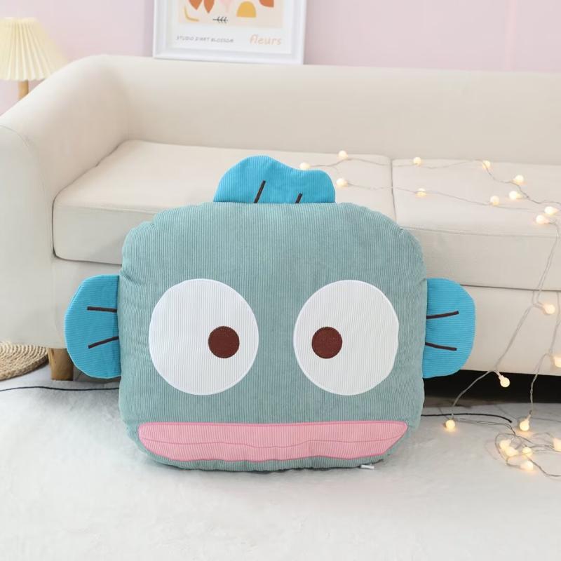 Cute Cinnamoroll & Pompompurin Plush Pillow Headrest for Car/Home