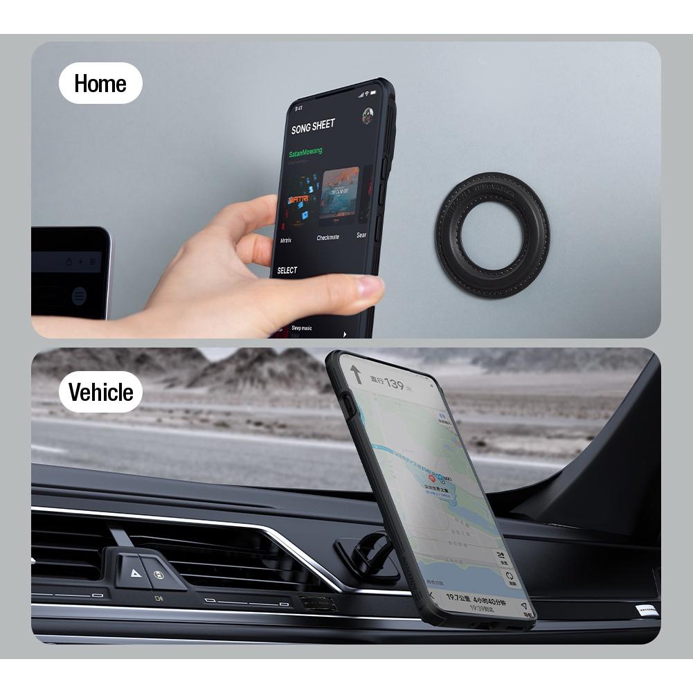 Nillkin CamShield ProP Magnetic Phone Case For OnePlus 12 Case Camera Flip Bracket Hard PC + TPU Shockproof Back Cover