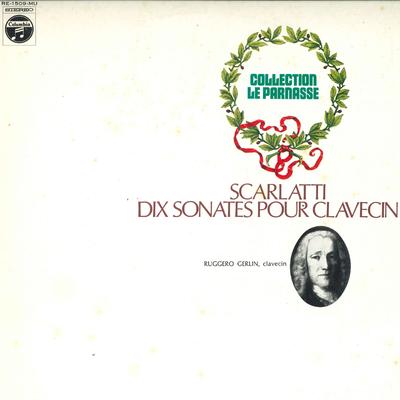 LP Record RUGGERO GERLIN - Domenico Scarlatti Io Sonates Pour  RE1509MU COLUMBIA 1971 Japan Classical Used