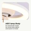 360° Moving Head Screw Fan Light Kitchen Smart Remote Control Exhaust Fan E27 Electric Ceiling Fan With Light