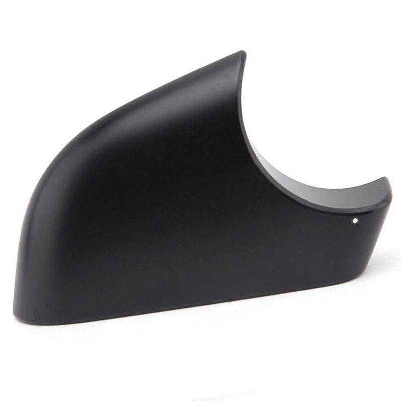 Cache d'aile de rétroviseur latéral avant de voiture Support inférieur Capuchon noir mat pour Tesla Model Y 2020 2021 Accessoires auto