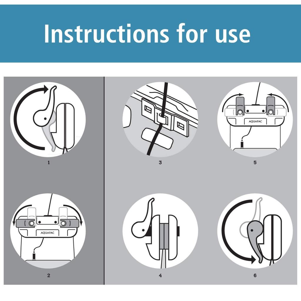 HUSĂ AQUAPAC pentru Cameră Digitală 558 Husă pentru Electronice Conectate Impermeabilă Transparentă 558