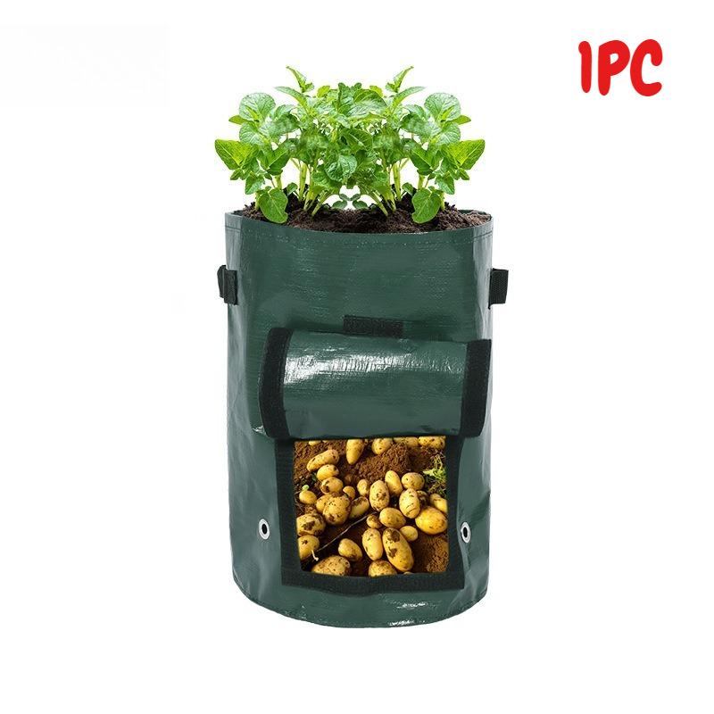 Potato Grow Bags, Potato Planters with Flap and Handles, Vegetables Garden Planting Bags for Onion, Fruits, Tomato, Carrot
