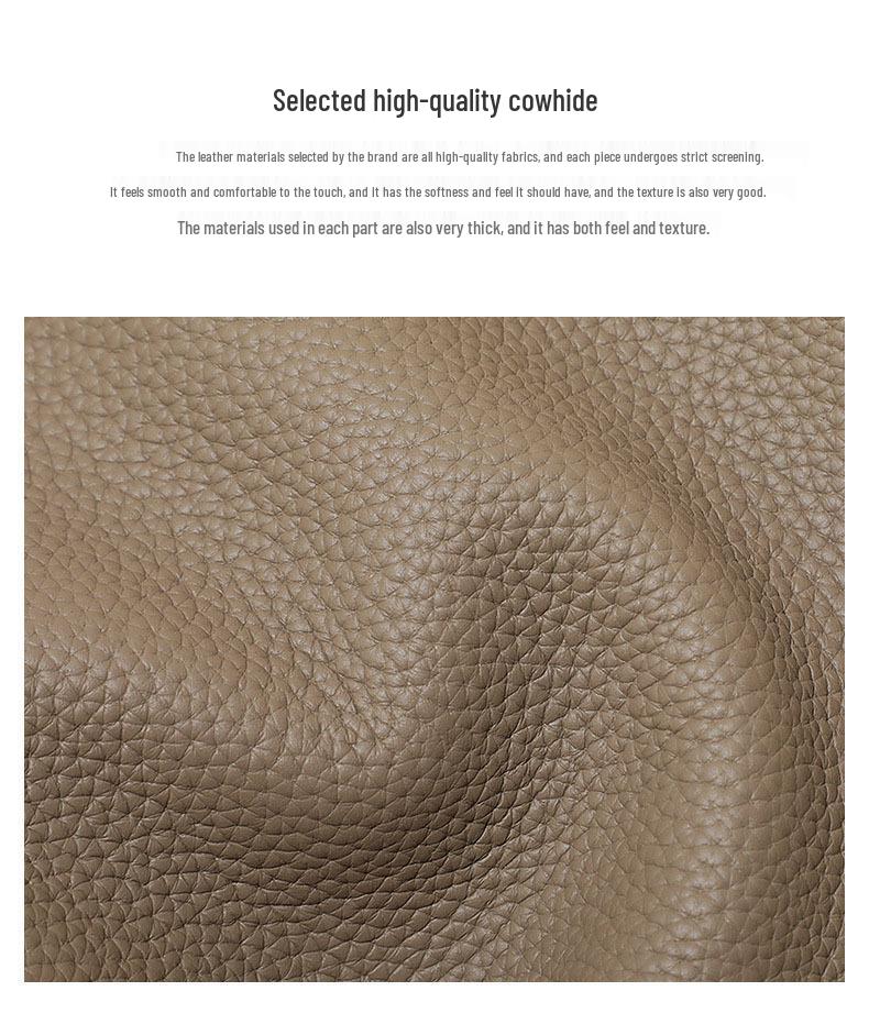 Women's Summer 2025 TOGO Cowhide Bucket Tote Bag