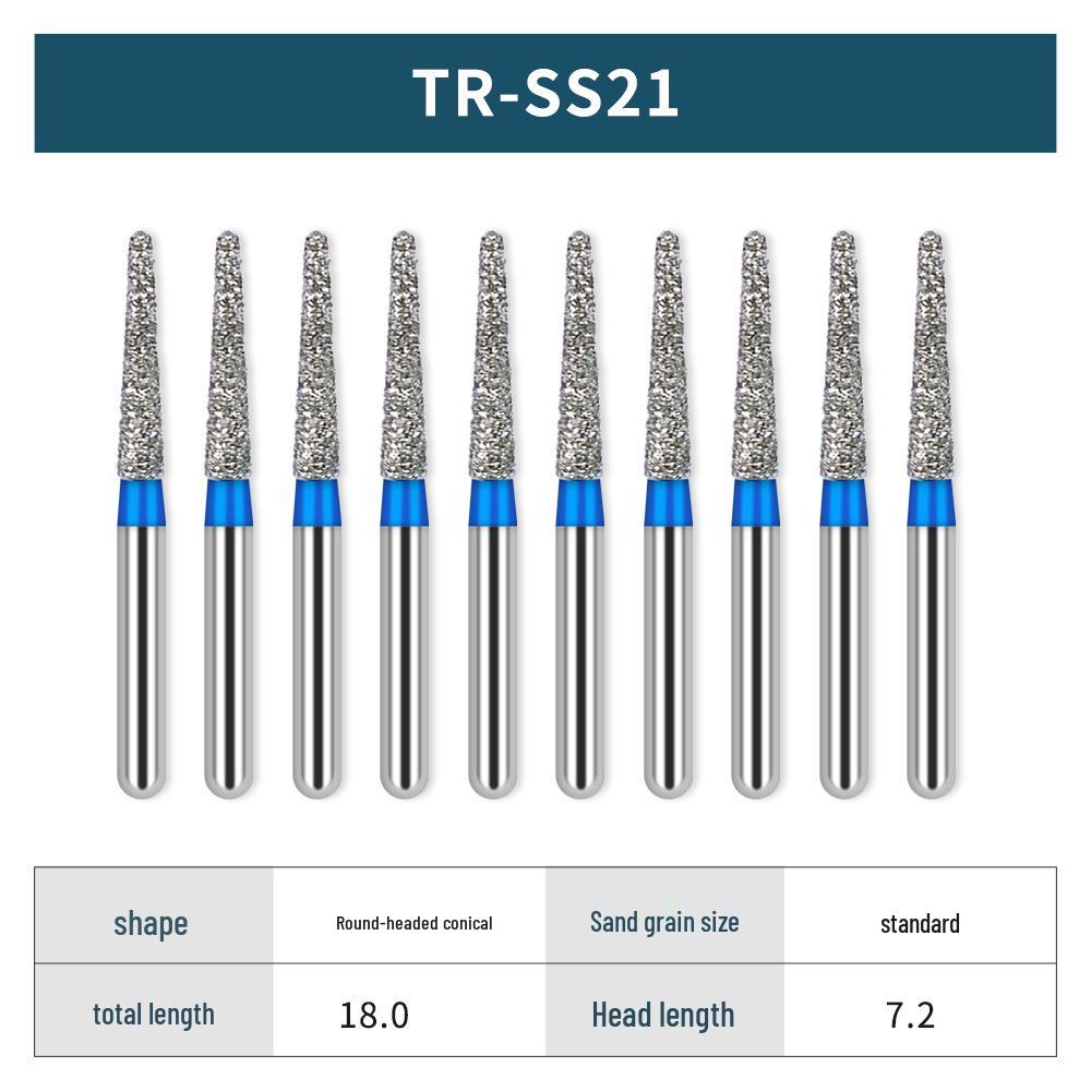 High-Speed Diamond Dental Burs for Polishing, Grinding, and Oral Care