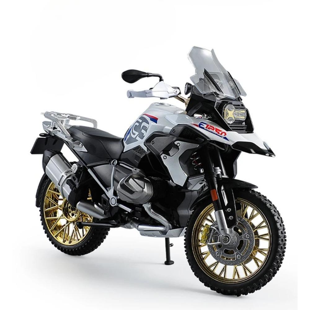 

Симуляция 1/10 Масштаба BMW R 1250 GS Adventure Сплав Модель Мотоцикла Детский Сплав Модель Мотоцикла Игрушка Коллекция Домашний Декор белый