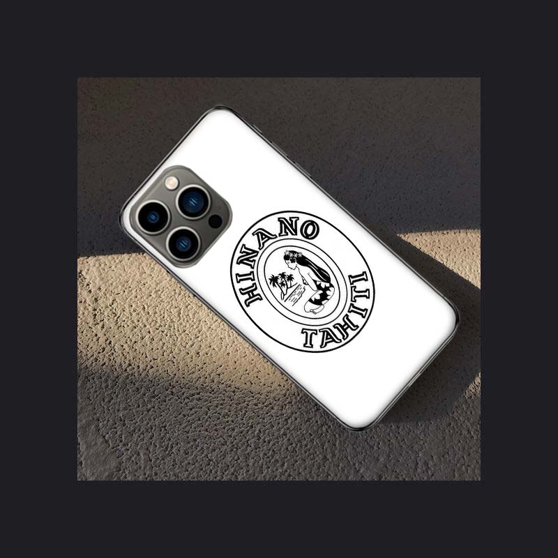 H-Hinano Tahiti Girl Beach Phone Case For Apple Iphone 16 15 Plus 13 12 Mini 16E 11 14 Pro Max X XS XR 8 7 SE 2020 Cover Shell C