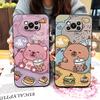 Couple TPU Phone Case For Xiaomi Poco X3 NFC/X3 Pro Silicone Soft Case Anti-dust Shockproof Anti-knock Back Cover Cute