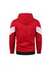 Men's Plus Size Color Block Hooded Zip-Up Cardigan Jacket - European & American Spring/Autumn Casual Wear