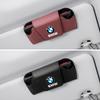 BAGF7 2026 Car Sticker Car Sun Visor Glasses Clip Sunglasses Protective Box Storage Case For BMW E46 E90 E60 F30 F10 E39 E36 F20 E87 E