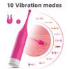 USB Charge Mini Powerful Stick Vibrator Women Clitoral Stimulator Vaginal G Spot Masturbation Erotic Wand Vibrator Adult Sex Toy