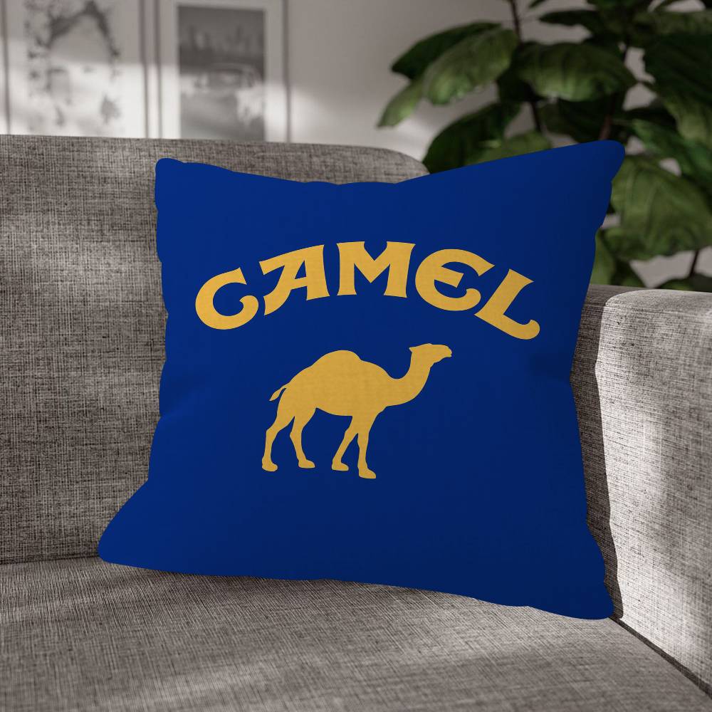 Luxury CCamel Pattern Cushions Pillowcase Polyester Cushion Cover Throw Pillow Pillowcover Home Car Sofa Decor