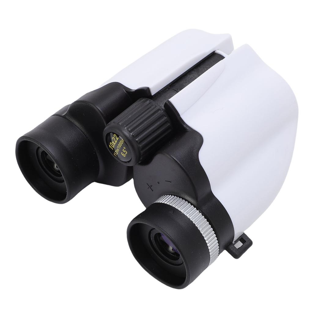 Small Binoculars Multifunctional Rain Proof Non Slip Shock Proof 10X Magnification Portable Binocula