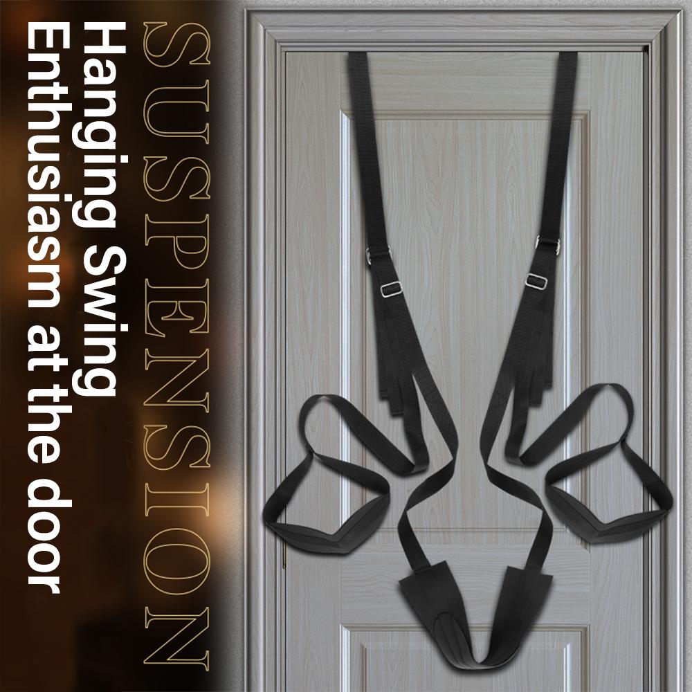 Porte Balançoire Sexuelle Chaise Siège Contraintes Bondage Elingue Sexuelle pour Couple Siège Réglable Détachable Stimulation Sexuelle Jouets Sexuels pour Adultes