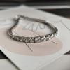 Silver Bracelet with Cubic Zirconia, Item Weight 11.91 G (2186755)