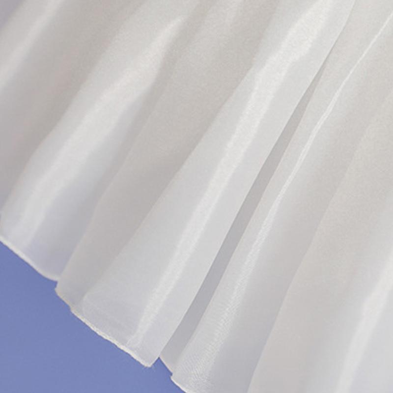 A-line Petticoat Crinoline Slips Wedding Accessories White Tutu Skirt 50s Vintage Puffy Underskirt for Lolita Costume