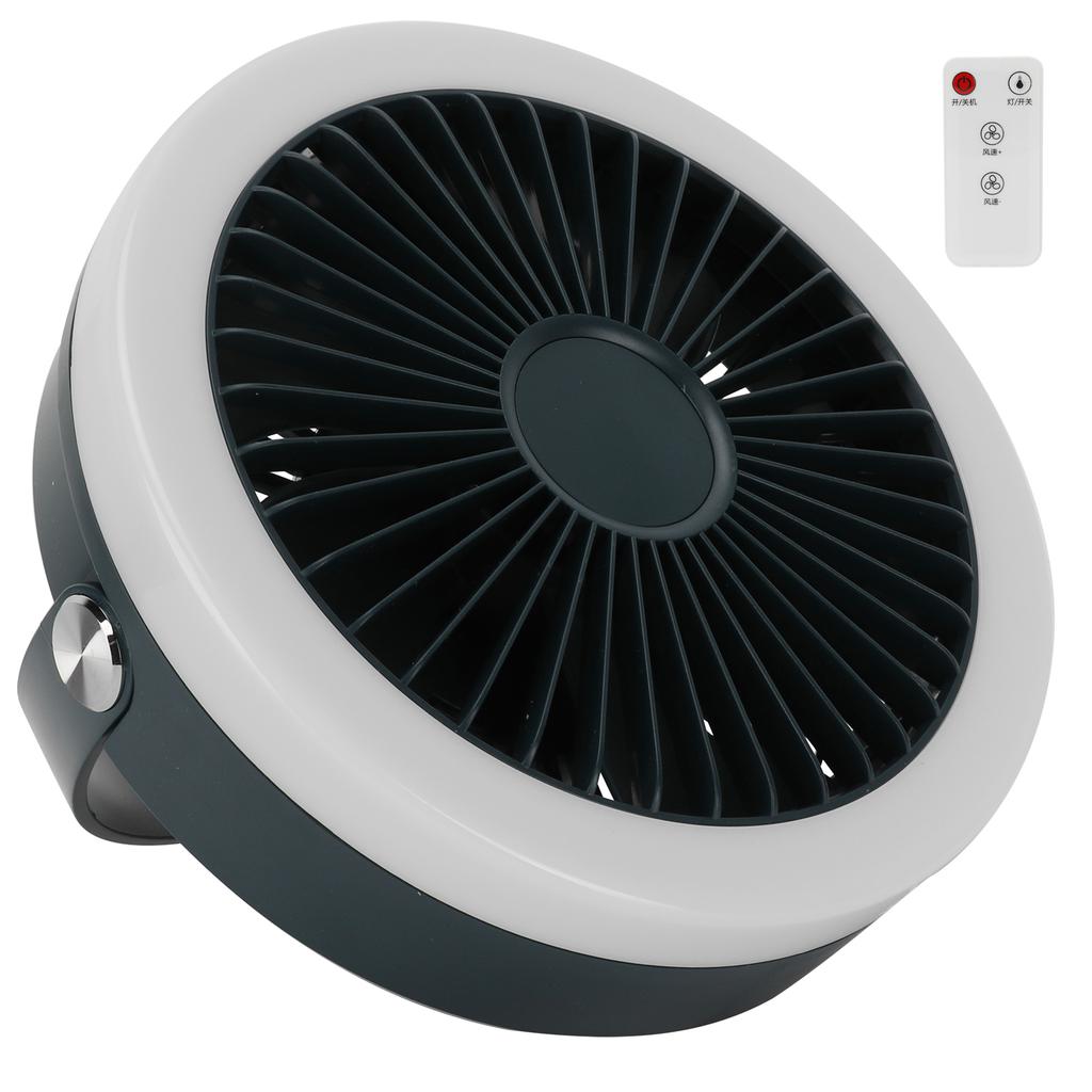 Remote Control Smart Electric Fan with 3 Gears Speed Mini Fan for Home OutdoorRoyal Blue