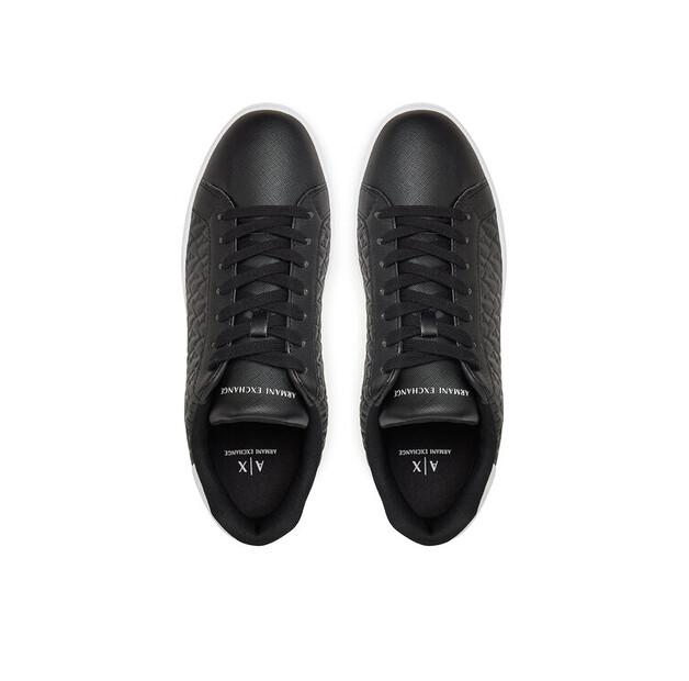 Мужские кроссовки Armani Exchange Xm000140 af11916 mc011 чёрные