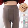 Gray Plus Size Stewardess-Style Transparent Pantyhose for Autumn/Winter